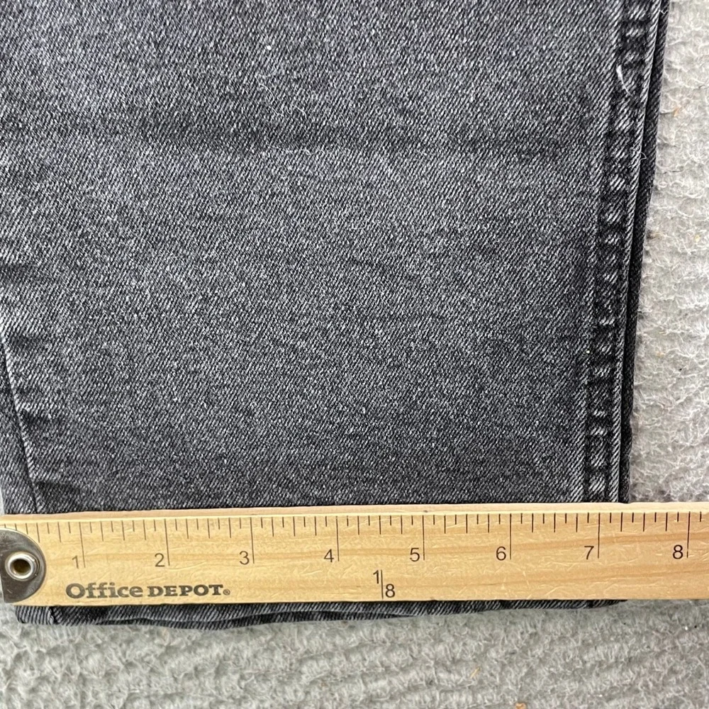 Levis 514 Jeans Mens 30x27 Black‎ Denim Straight Leg Five Pocket Stretch Pants